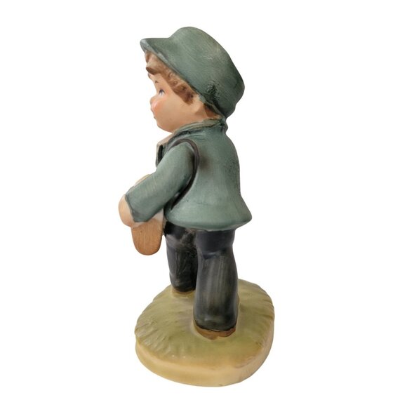 Vintage Figurines "Postman & Little Miss Mail" Hand-Painted Porcelain 5" JAPAN - Picture 5 of 13